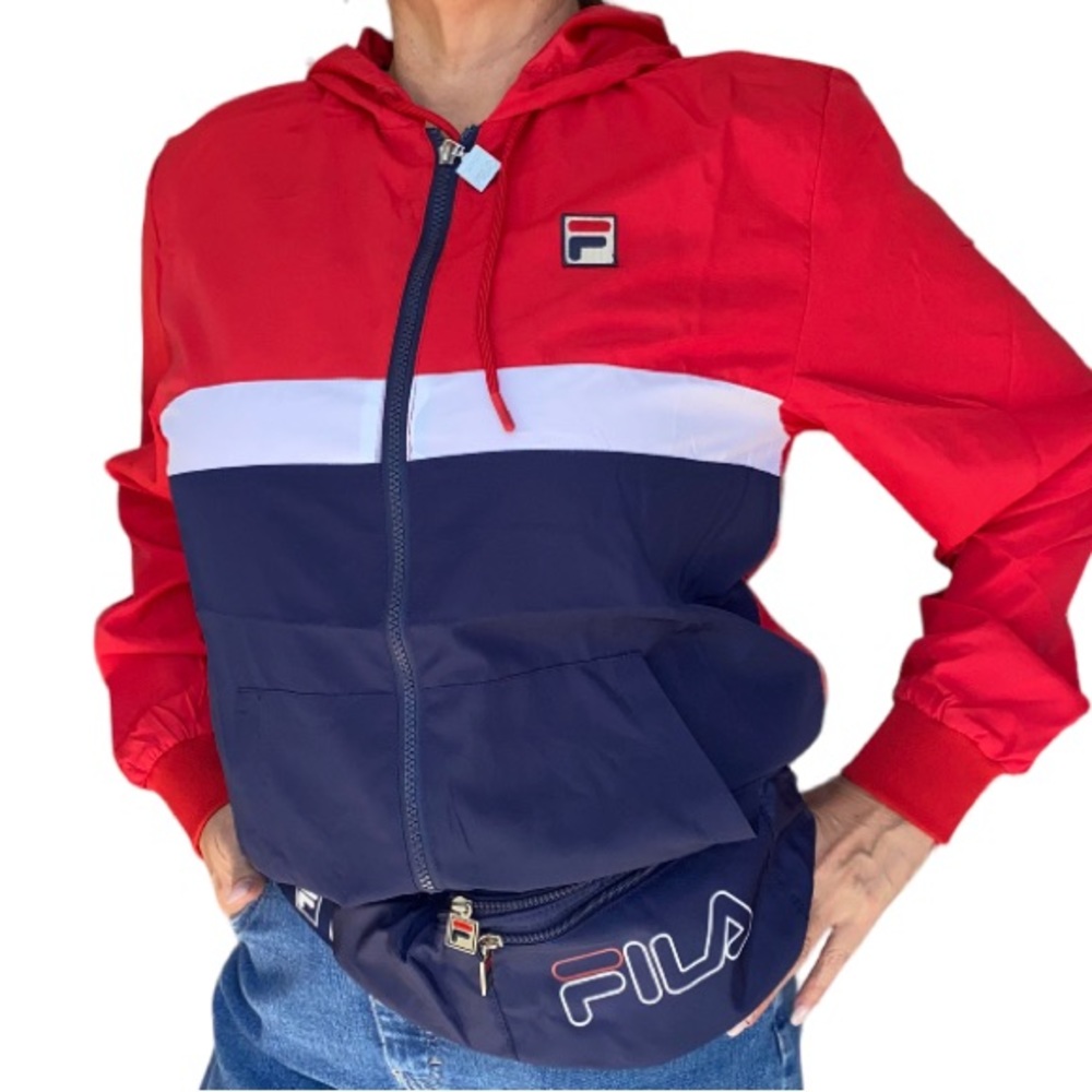 NWT FILA WINDBREAKER JACKET !!